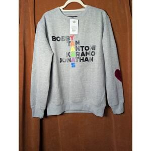 Queer Eye Men's YAAAS Fab 5 Crew neck Sweatshirt M Graphic (726)